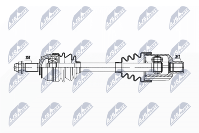Drive Shaft NTY NPW-PL-135