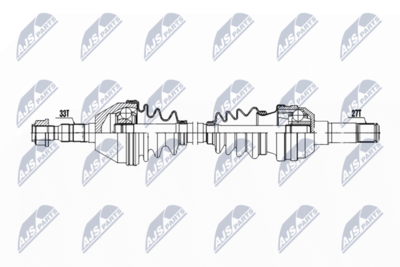 Drive Shaft NTY NPW-PL-139