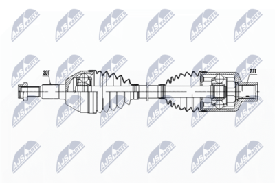 Drive Shaft NTY NPW-PL-144