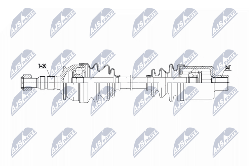 NTY NPW-PL-150 Drive Shaft