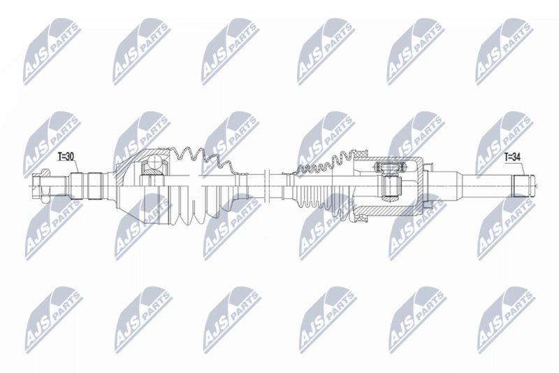 NTY NPW-PL-153 Drive Shaft