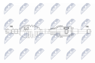 Drive Shaft NTY NPW-PL-153