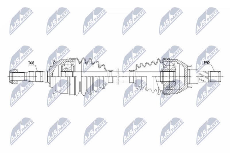 NTY NPW-PL-154 Drive Shaft