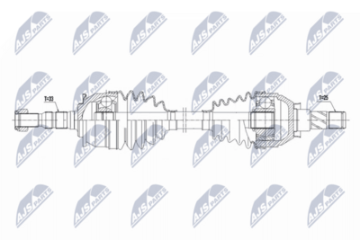 Drive Shaft NTY NPW-PL-154