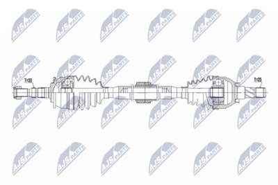 Drive Shaft NTY NPW-PL-155
