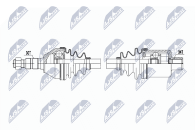 Drive Shaft NTY NPW-PL-160