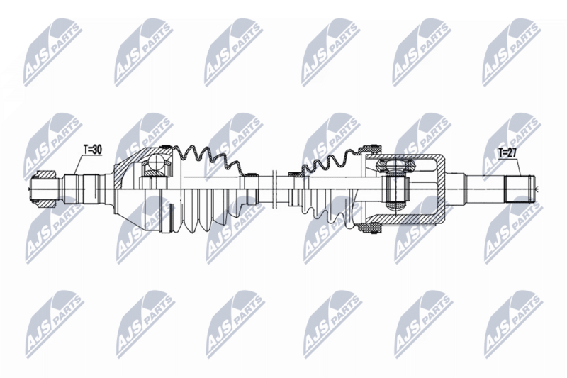 NTY NPW-PL-167 Drive Shaft