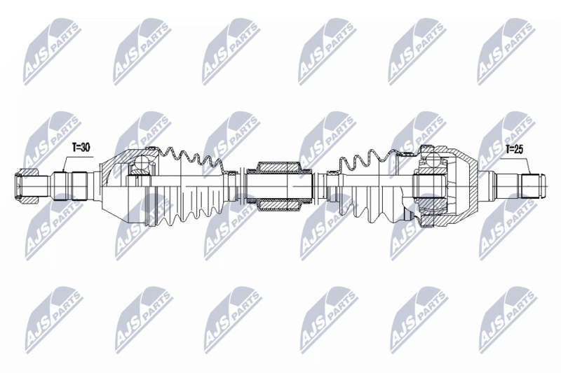 NTY NPW-PL-168 Drive Shaft