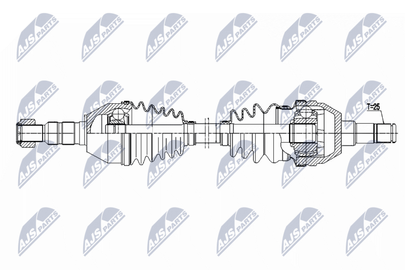 NTY NPW-PL-169 Drive Shaft