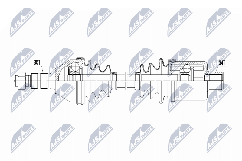 NTY NPW-PL-172 Drive Shaft