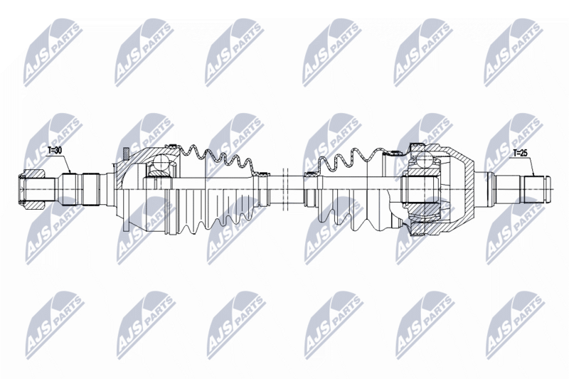 NTY NPW-PL-174 Drive Shaft
