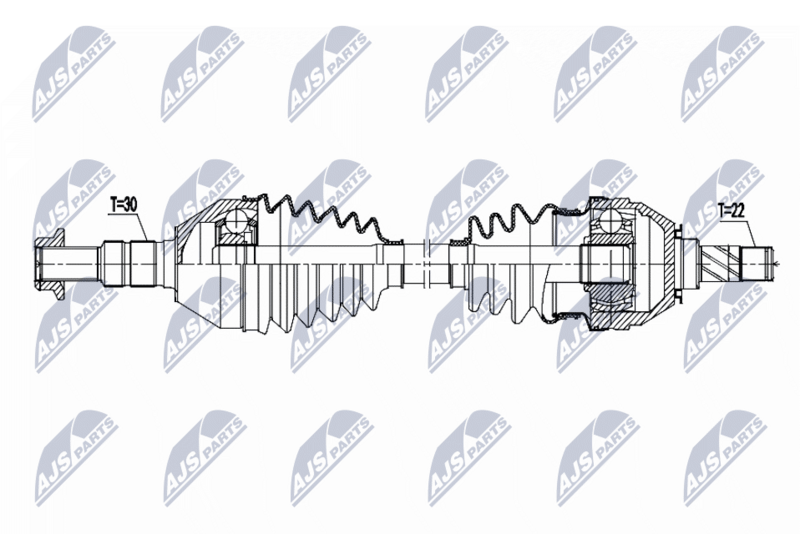 NTY NPW-PL-176 Drive Shaft