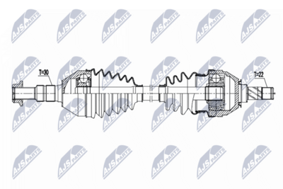 Drive Shaft NTY NPW-PL-176
