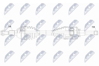 Drive Shaft NTY NPW-PL-177