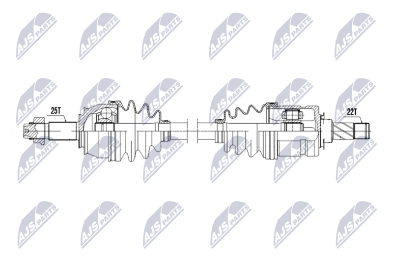 NTY NPW-PL-181 Drive Shaft
