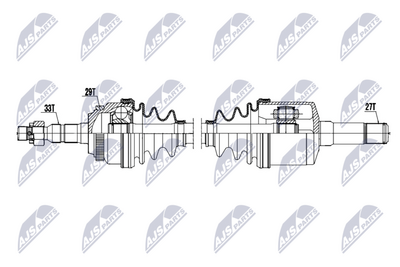 Drive Shaft NTY NPW-PL-187
