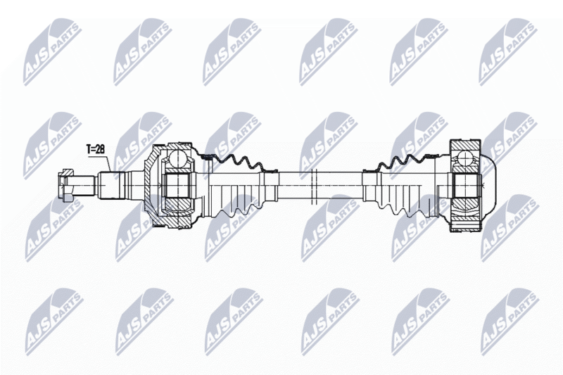 NTY NPW-PS-002 Drive Shaft