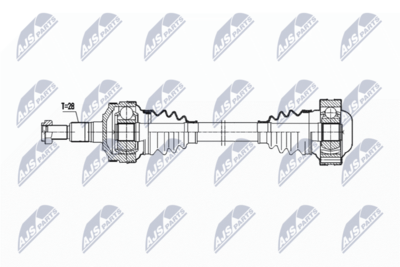 Drive Shaft NTY NPW-PS-002