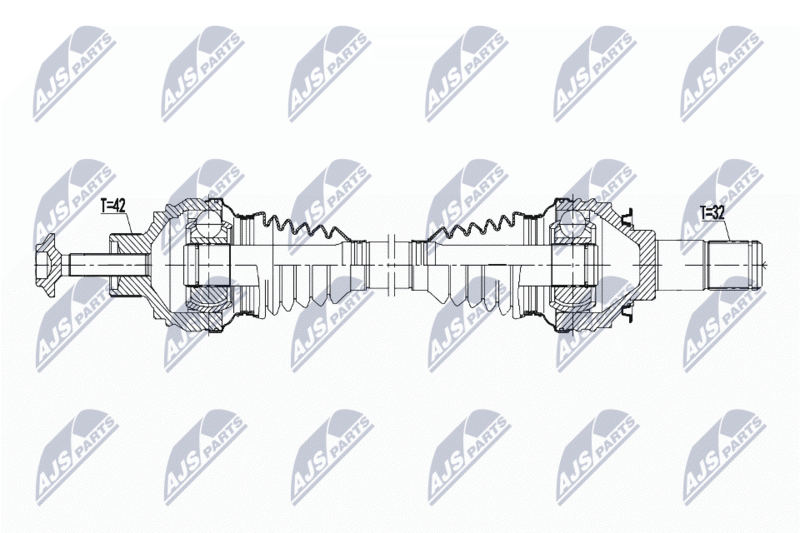 NTY NPW-PS-004 Drive Shaft