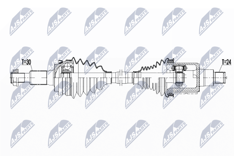 NTY NPW-PS-006 Drive Shaft