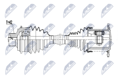 Drive Shaft NTY NPW-PS-021