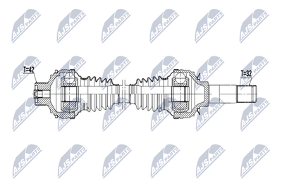 Drive Shaft NTY NPW-PS-022