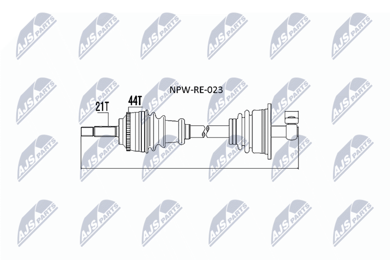 NTY NPW-RE-023 Drive Shaft