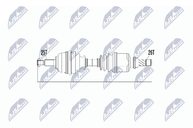 NTY NPW-RE-031 Drive Shaft