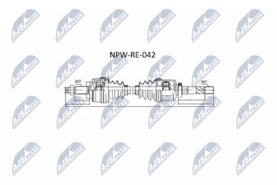Drive Shaft NTY NPW-RE-042