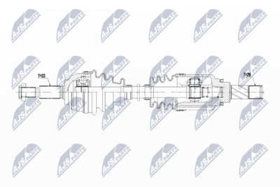 Drive Shaft NTY NPW-RE-063