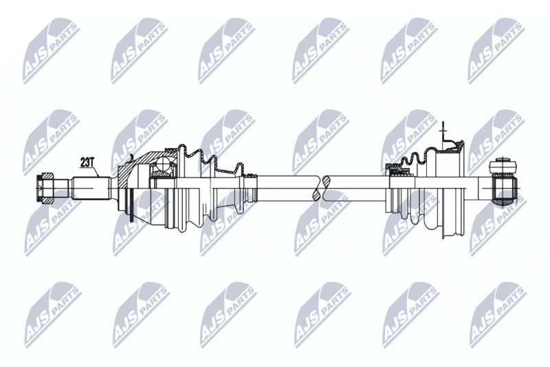 NTY NPW-RE-065 Drive Shaft