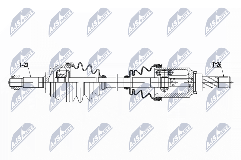 NTY NPW-RE-069 Drive Shaft
