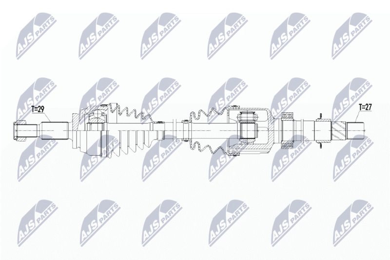 NTY NPW-RE-073 Drive Shaft