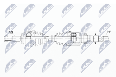 Drive Shaft NTY NPW-RE-073