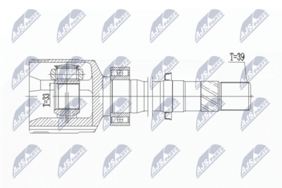 Joint Kit, drive shaft NTY NPW-RE-076