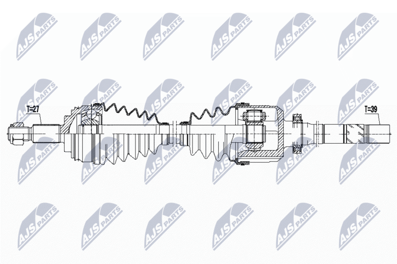 NTY NPW-RE-085 Drive Shaft