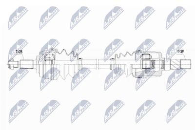 Drive Shaft NTY NPW-RE-099