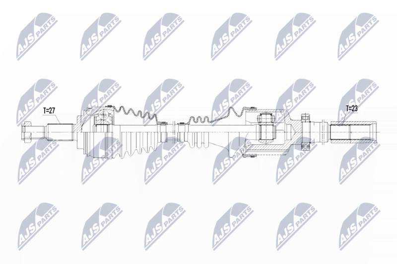 NTY NPW-RE-107 Drive Shaft