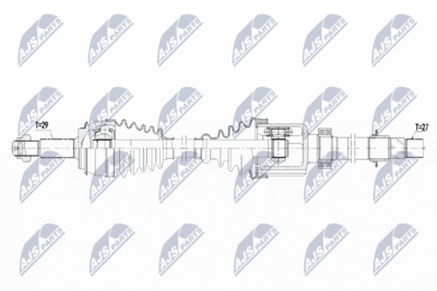 Drive Shaft NTY NPW-RE-128