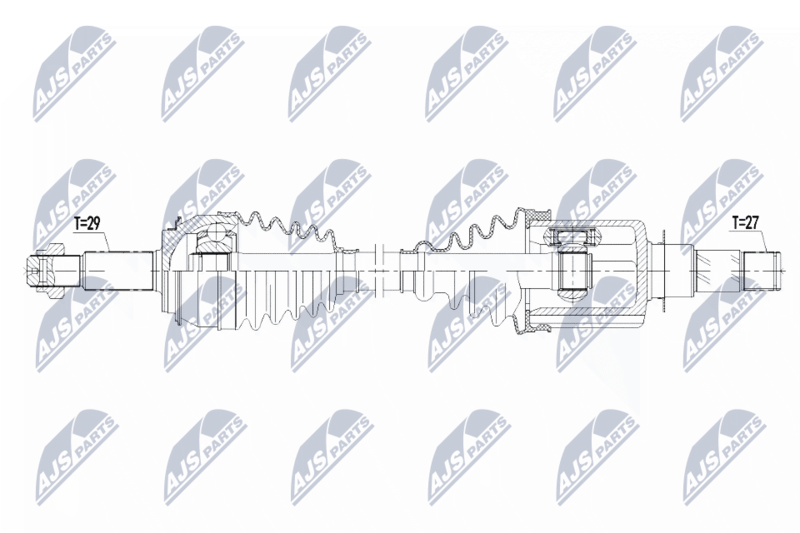 NTY NPW-RE-130 Drive Shaft