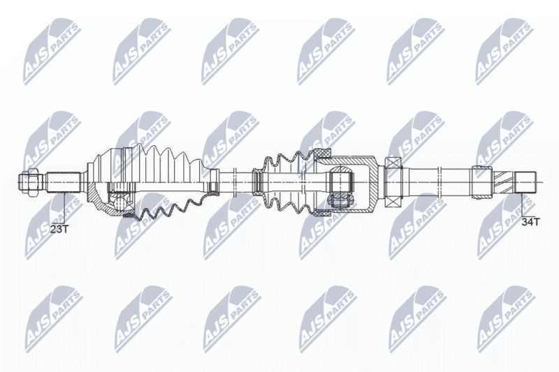 NTY NPW-RE-149 Drive Shaft