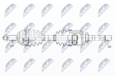 Drive Shaft NTY NPW-RE-150