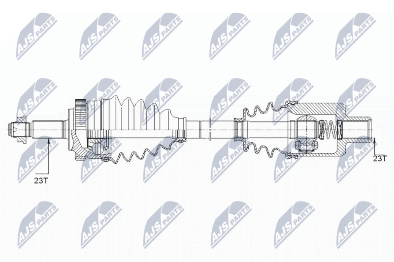 NTY NPW-RE-151 Drive Shaft