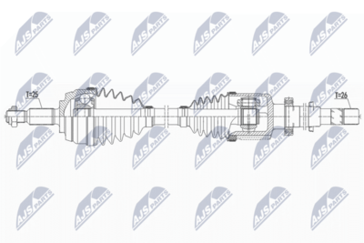 Drive Shaft NTY NPW-RE-159