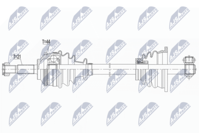 Drive Shaft NTY NPW-RE-165