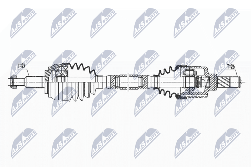 NTY NPW-RE-173 Drive Shaft
