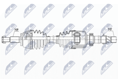 Drive Shaft NTY NPW-RE-175