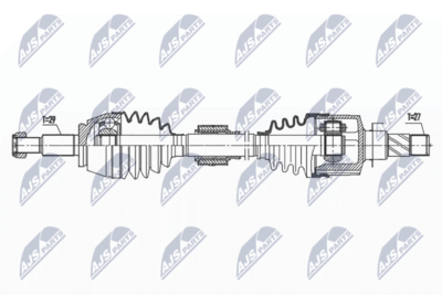 Drive Shaft NTY NPW-RE-176