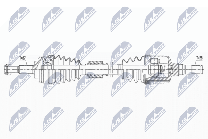 NTY NPW-RE-182 Drive Shaft