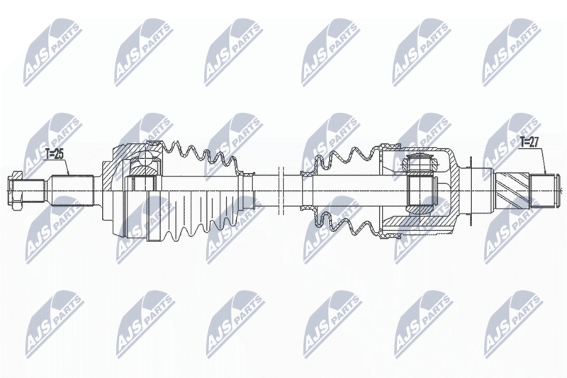 NTY NPW-RE-189 Drive Shaft